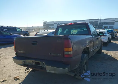 2002 Chevrolet Silverado 1500 Ls from USA, damaged, VIN 2GCEC19V621139042